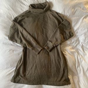 Cozy High-neck Aerie Dress